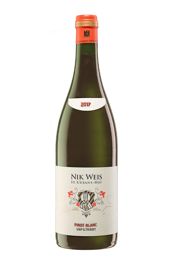 Nik Weis St. Urbans-Hof Pinot Blanc unfiltriert 2017 • Weisswein • Deutschland • Mosel • 0.75 l