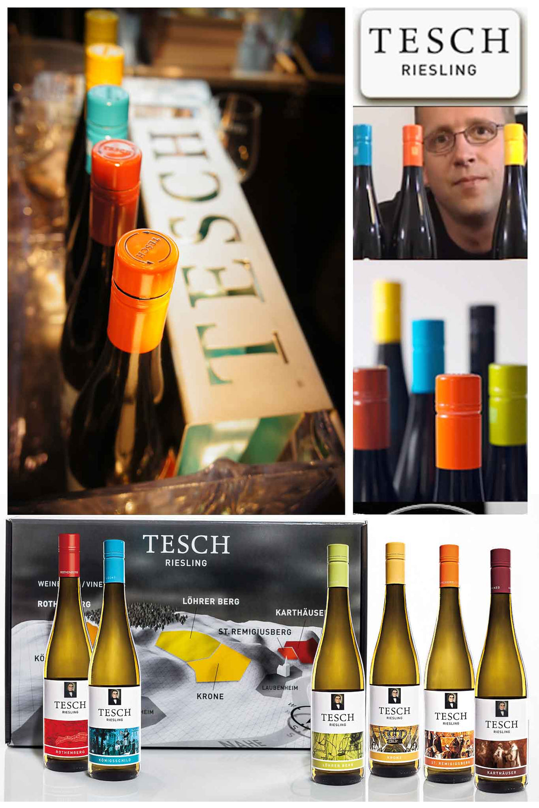 Tesch Riesling-Lagenbox 2020 • Weinpaket • Deutschland • Nahe • 4.5 l